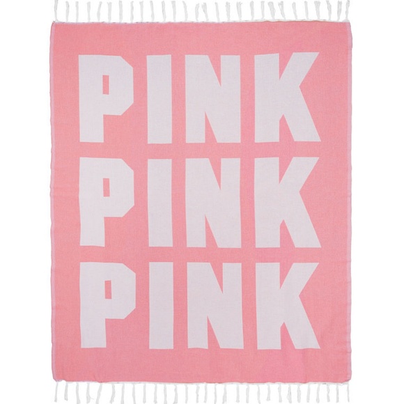 PINK Victoria's Secret Other - VS PINK Blanket Festival Beach Fringe